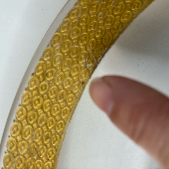 Vintage Clear Glass Display Plate With Gold Rim - Picture 7 of 10